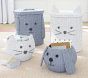 Kitty Shaped Wicker Hamper