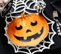 Pumpkin Cutout Plate