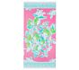 Lilly Pulitzer Pink Lemonade Beach Towel UPF 50+