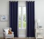 Canvas Trim Blackout Curtain