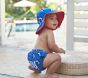 Shark Reversible Hat & Diaper Cover