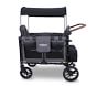 Wonderfold W4 Luxe Multifunctional Quad Stroller Wagon