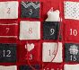Natural Fair Isle Advent Calendar Pillow Cover