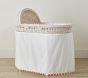 Organic Pom-Pom Bassinet Bedding Set