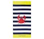 Crab Stripe Kid Beach Towel UPF 50+