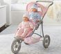 Twins Jogging Doll Stroller