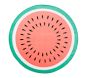 Watermelon Round Kid Beach Towel UPF 50+