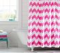 Chevron Shower Curtain