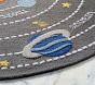 Space Play Rug 7 ft Round