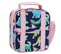 Mackenzie Pink Navy Glow-in-the-Dark Dinos Lunch Boxes