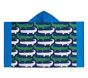 Allover Alligator Kid Beach Hooded Towel UPF 50+