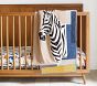 west elm x pbk Mid-Century Zebra Baby Blanket