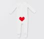 Heart Appliqué Baby Pajama
