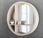Round Shelf Mirror