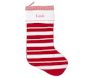 Stripe Quilted  Stocking