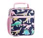 Mackenzie Pink Navy Glow-in-the-Dark Dinos Lunch Boxes