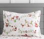 North Pole Flannel Duvet Cover &amp; Shams