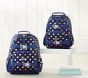 Mackenzie Navy & Gold Heart Backpack