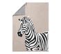 west elm x pbk Mid-Century Zebra Baby Blanket