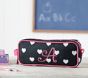 Mackenzie Black Heart Pencil Case
