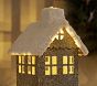 Light Up LED Glitter House Decor
