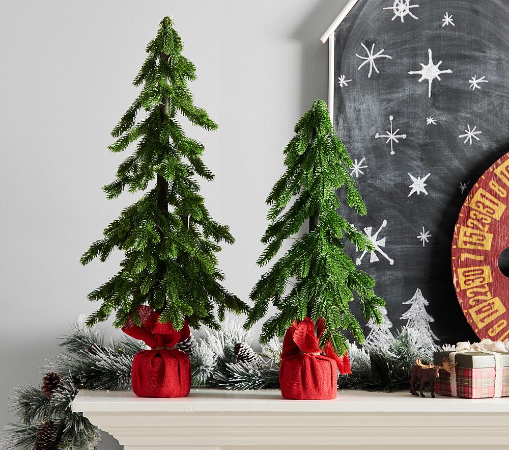 Light-Up Faux Trees | Christmas Decorations | Pottery Barn Kids
