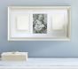 Silver Leaf Triptych Frame