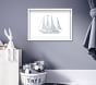 Sailboat Map Wall Art (25&quot; x 17&quot;)