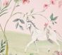 AERIN Pink Forest Wall Mural Sample