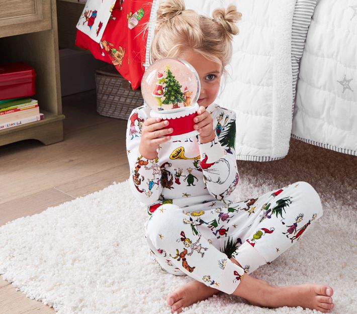Dr. Seuss's The Grinch™ Kid Pajama Set | Pottery Barn Kids