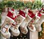 Santa &#38; Reindeer Woodland Stocking
