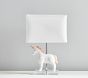 Ceramic Unicorn Table Lamp (17")