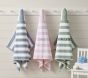 Rugby Stripe Kid Hooded Towels
