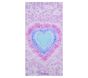 Tie-Dye Heart Kid Beach Towel  UPF 50+
