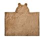 Faux-Fur Bear Baby Hooded Towel