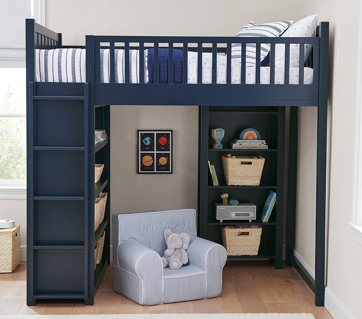 Camp Full Loft Bed Pottery Barn Kids