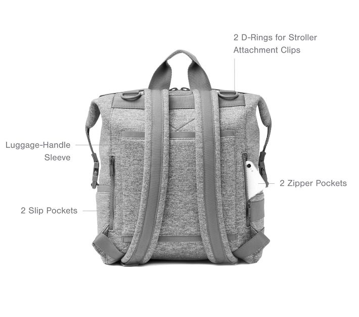 Dagne Dover Indi Neoprene Diaper Backpack Pottery Barn Kids