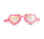 Pink Lace Beautiful Bows Kids Swim Goggles