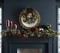 Chris Loves Julia Faux Pine Light Up Ribbon Garland