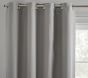 Open Box: Quincy Cotton Canvas Grommet Blackout Curtain