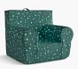 Kids Anywhere Chair®, Aqua Scattered Stars Glow-in-the-Dark