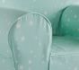 Kids Anywhere Chair®, Aqua Scattered Stars Glow-in-the-Dark