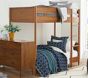 west elm x pbk Mid-Century Twin-Over-Twin Bunk Bed