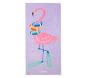 Flamingo Kid Beach Towel UPF 50+