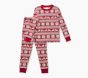 Classic Fair Isle Organic Cotton Kid Pajama Set