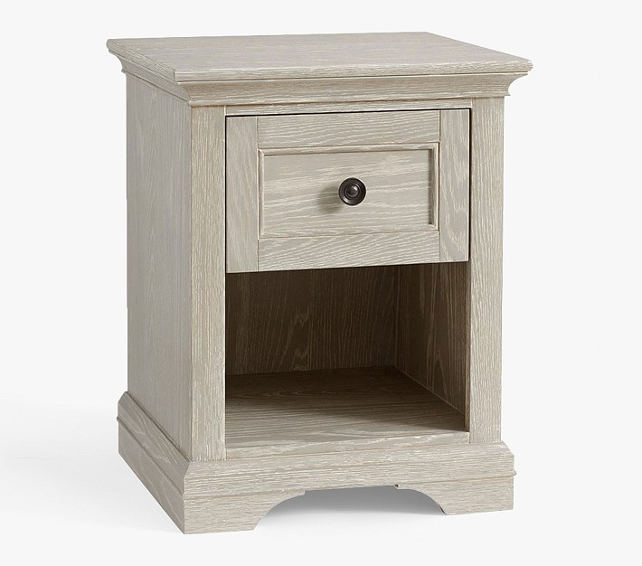 Larkin Nightstand, Heritage Fog, In-Home Delivery