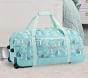 Mackenzie Aqua Disney <em>Frozen</em> Medium Rolling Duffle Bag