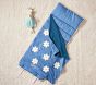 Mackenzie Blue Chenille Daisies Nap Mat
