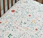 Chris Loves Julia Prairie Floral Organic Crib Fitted Sheet