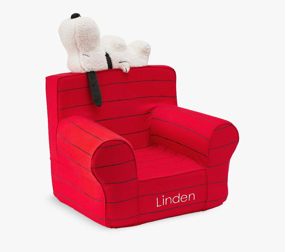 Kids Anywhere Chair®, Red Peanuts® Snoopy® Dog House | Pottery